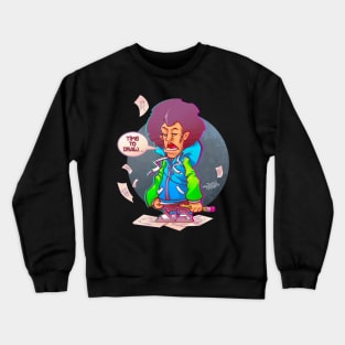 Time to Draw Crewneck Sweatshirt